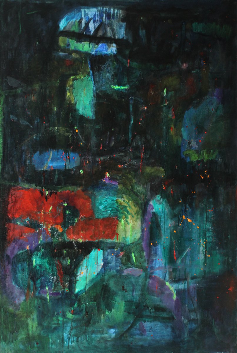 Evening By Sergiy Dekalyuk, 39 X 55, Artwork For Sale On Artfinder