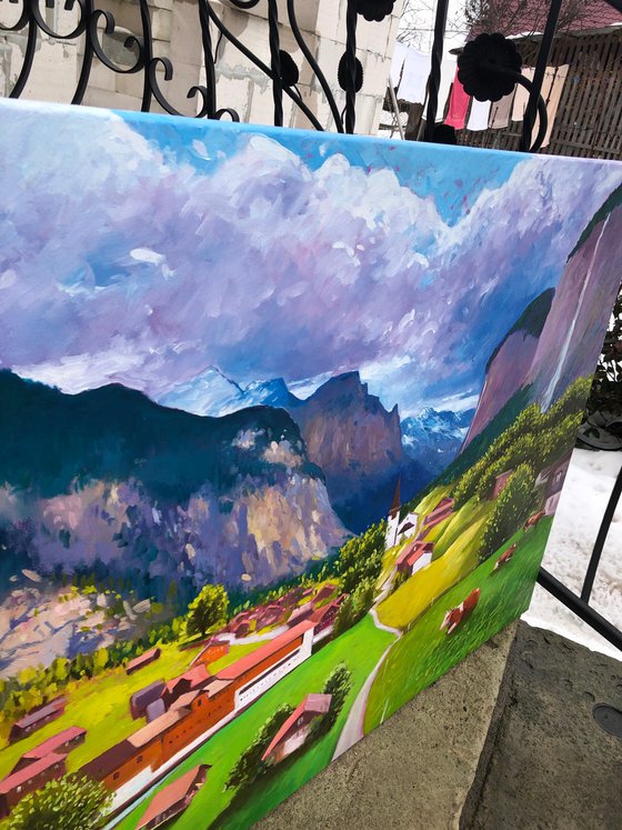 Lauterbrunnen. Whisper of mountains