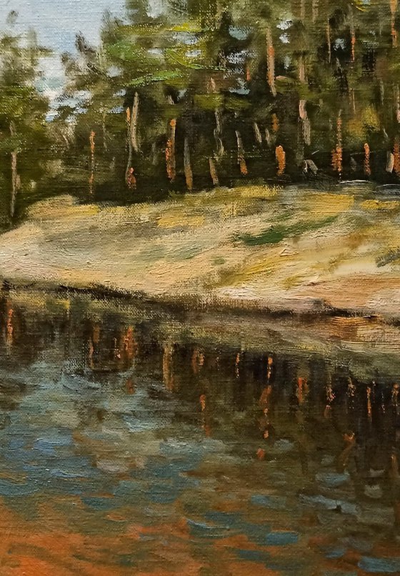 A summer day by the river