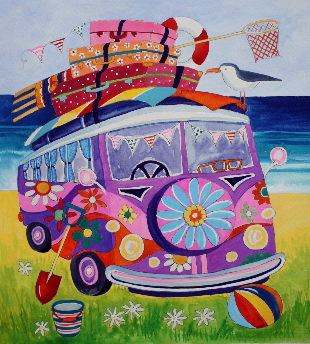 Camper Van by Julia Rigby
