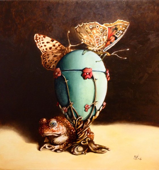 Frog on Faberge ( the first)