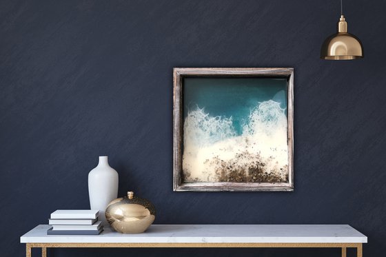 Ocean on the wall