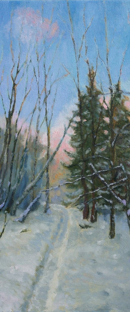 Winter Landscape by Juri Semjonov
