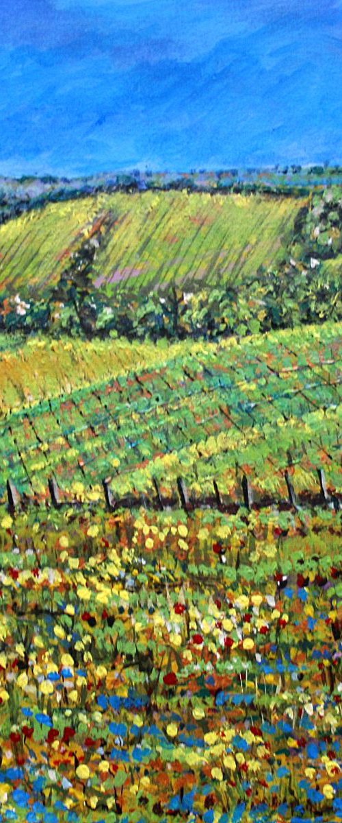 Tuscan Hills I by Paul J Best