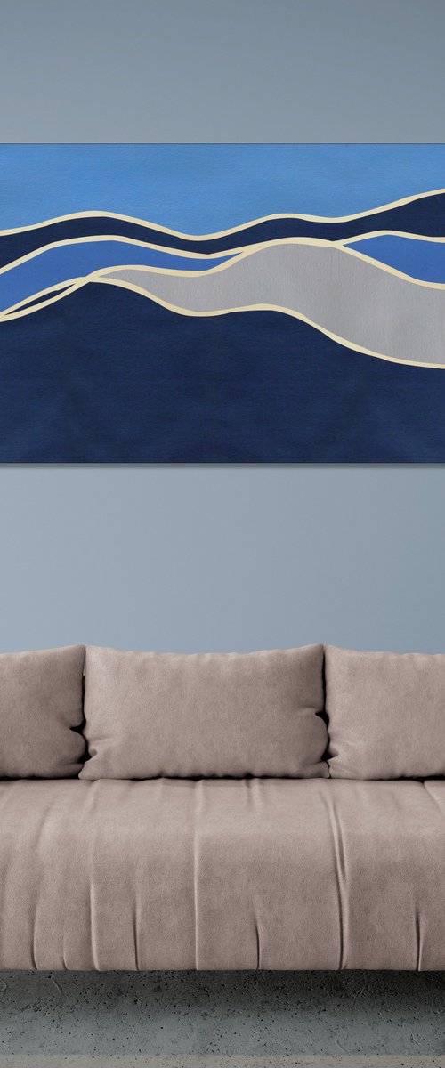 Abstract Landscape #22 by Marina Krylova