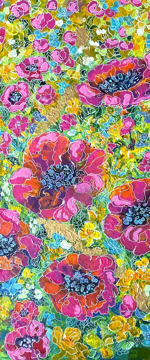 Floribunda    -Subterranean Floral by Colette Baumback
