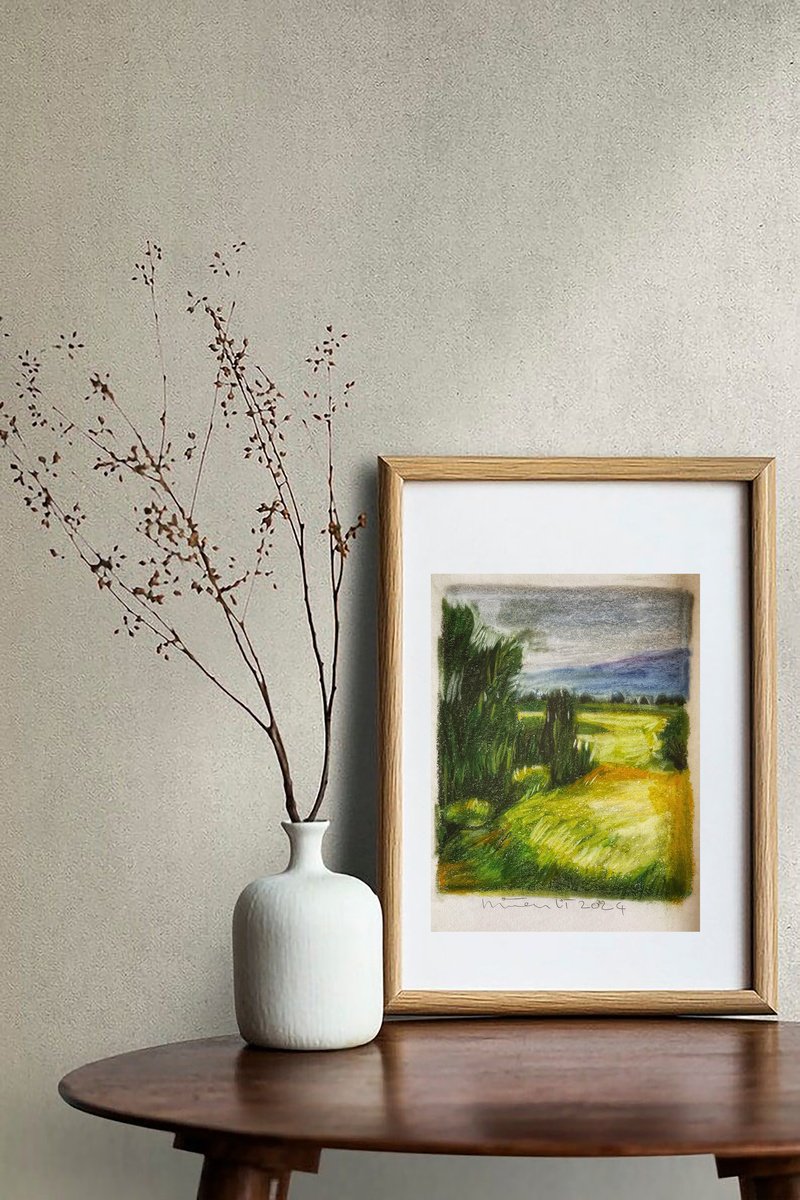 Painting , Landscape By Anahita Ghazanfari, 7 X 10, Artwork For Sale On Artfinder