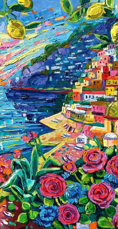 Lemons at Positano 3 by Vanya Georgieva