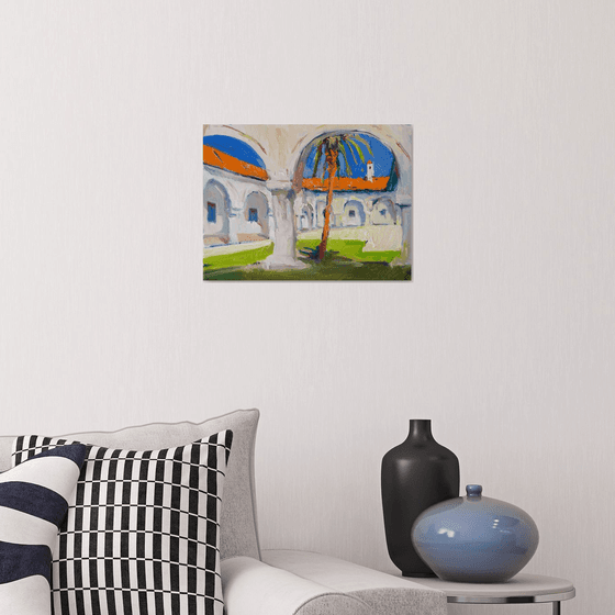 Spanish Courtyard