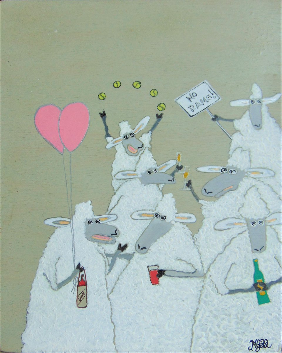 The post Lambing Party by Monica Green