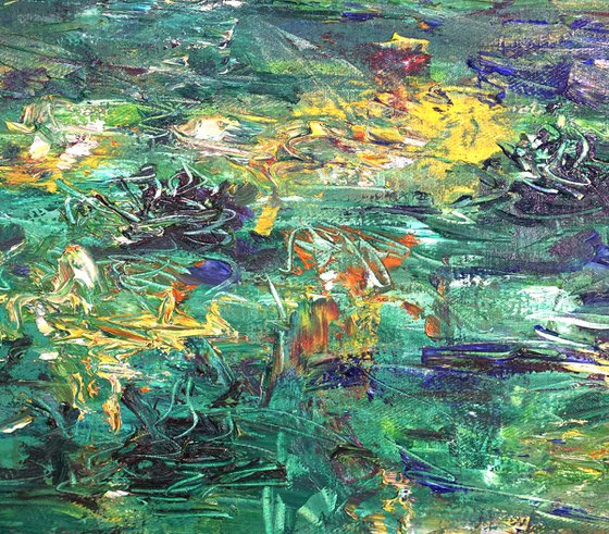 Romantic River M 1 / Oil