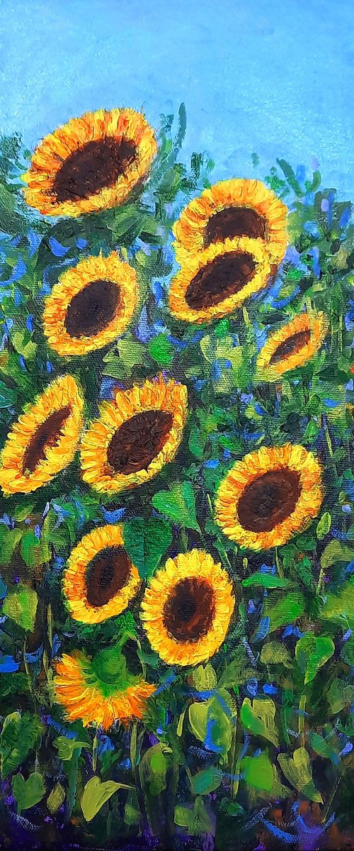 Sunflowers of Summer by Asha Shenoy
