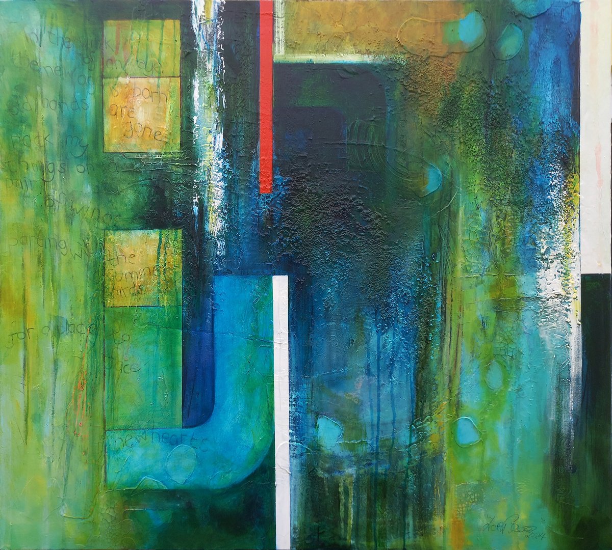  In The Wink Of An Eye By Frank Barnes, 40 X 36, Artwork For Sale On Artfinder