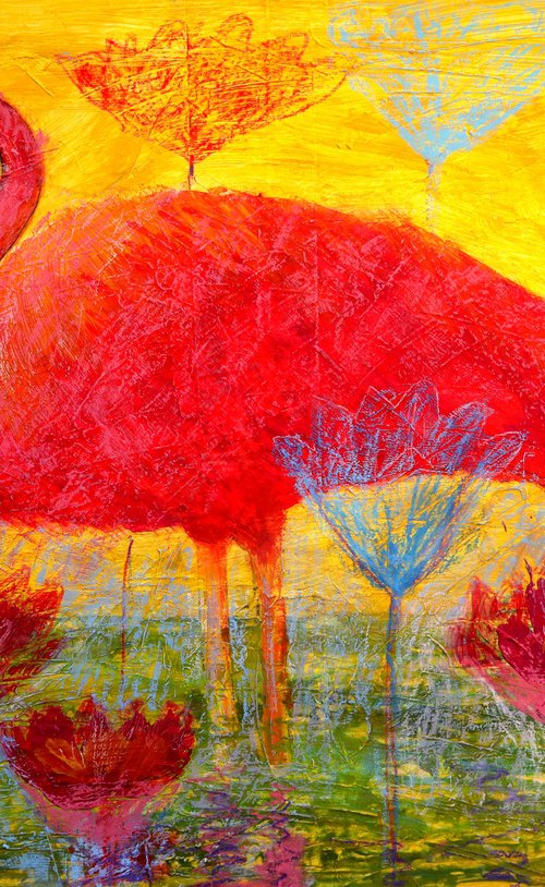 Fantasy with Flowers 312 by Rakhmet Redzhepov