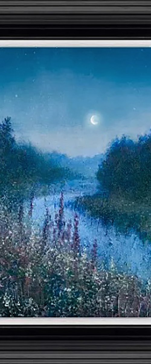 Nocturne In Sapphire by Jennifer Taylor