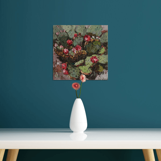 Blooming Cactus