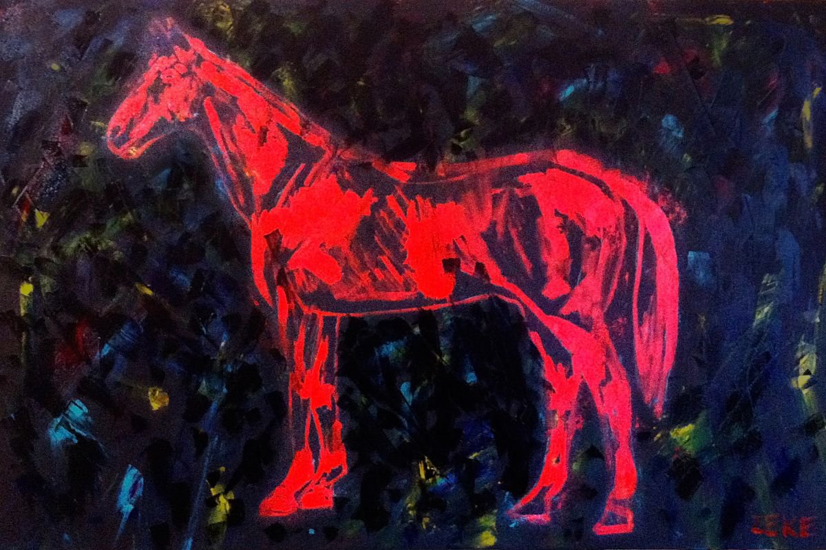 Red Horse by Zeke Garcia