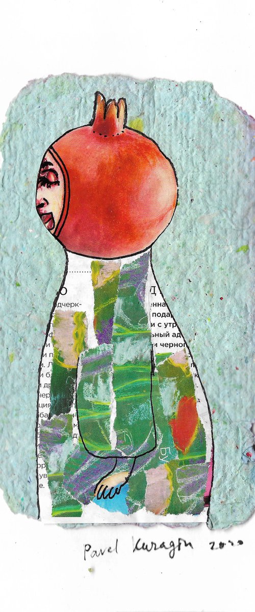 Pomegranate man by Pavel Kuragin