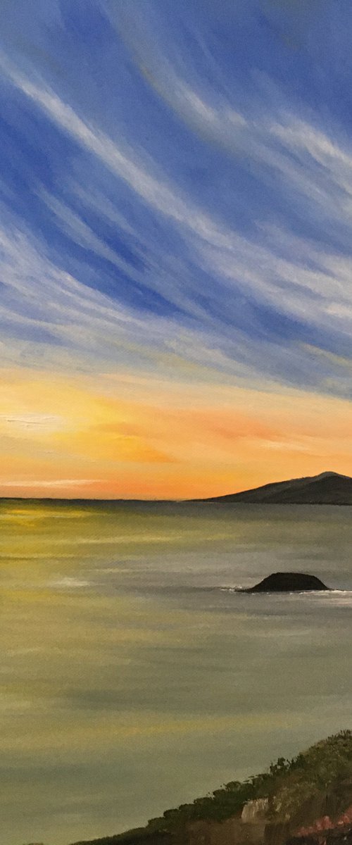 Peaceful Sunset by Timea  Valsami