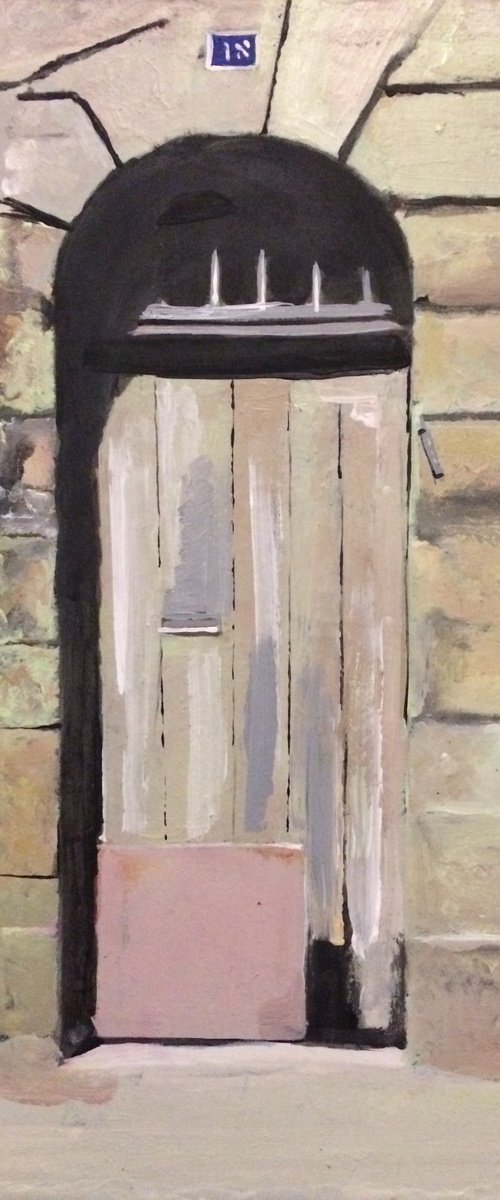 Doorway in Jerusalem by Andrew  Reid Wildman