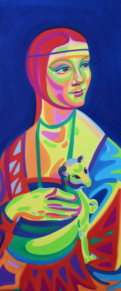 Lady with an Ermine by Van Lanigh