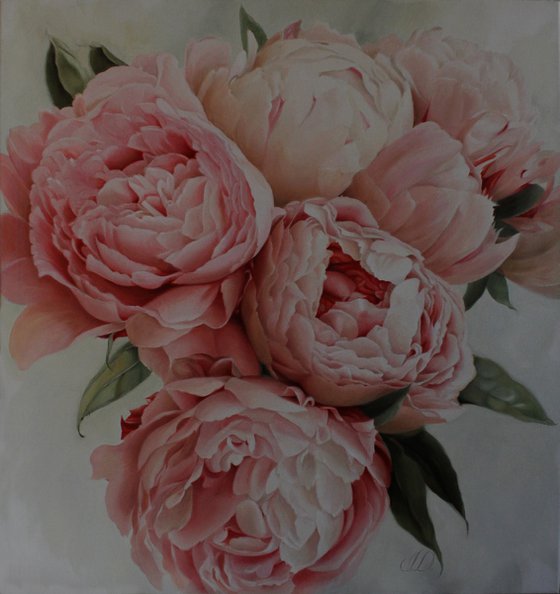 Peony arrangement