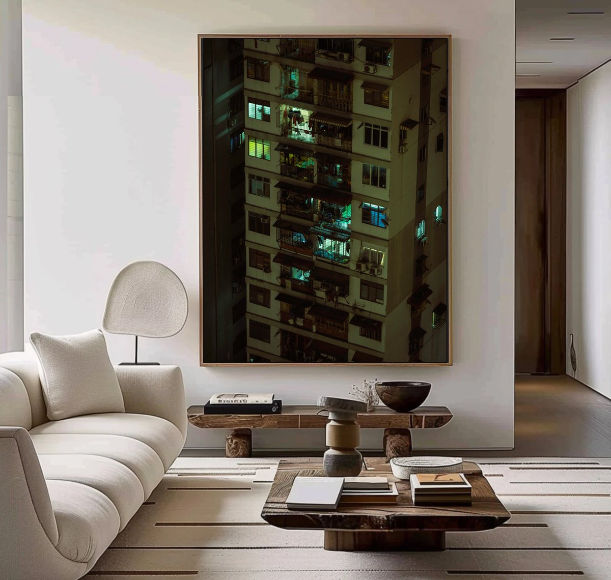 Photorealistic Photograph , My Neighbours No.7 By Serge Horta, 48 X 36, Artwork For Sale On Artfinder