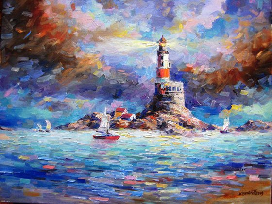Lighthouse at sea-2