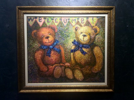 two bears