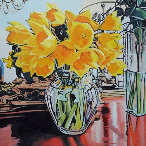 Golden Daffodils by Joseph Lynch