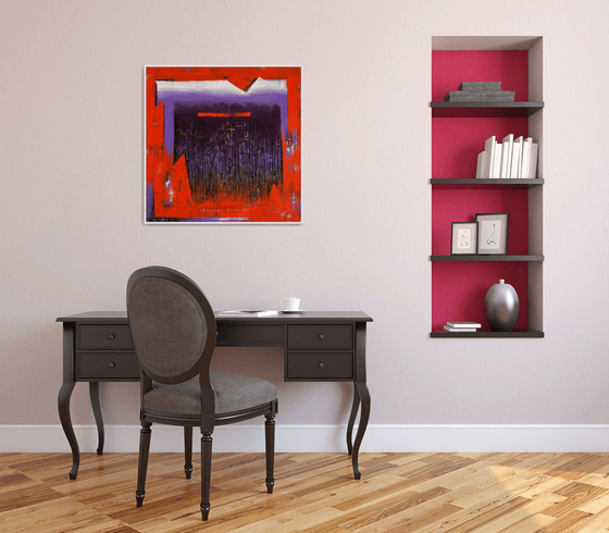 Inner Passage_30"X30" 2025