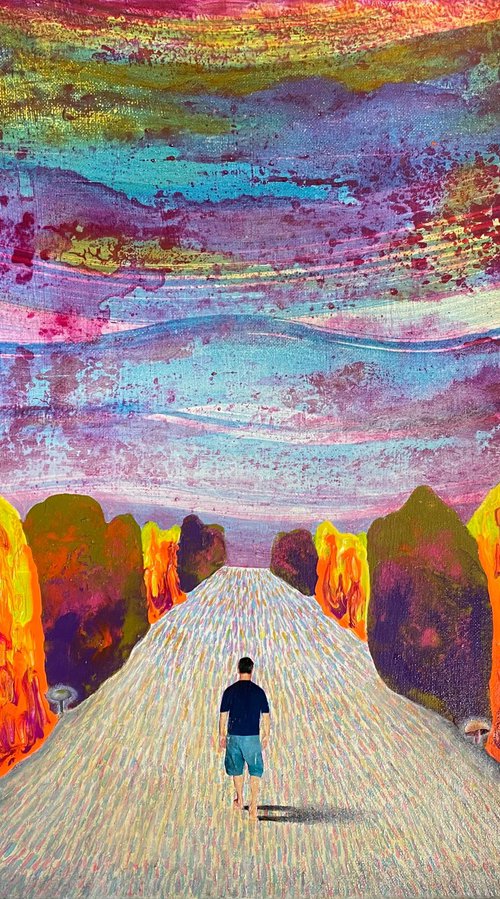 Stepping Outside Myself n.15 by Stefano Pallara