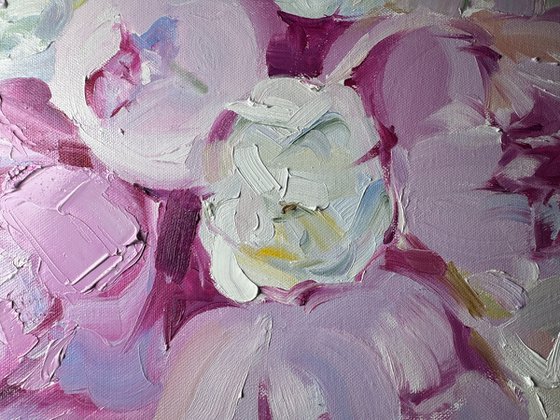 Peonie pink and white