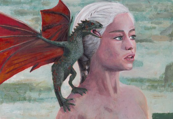 Daenerys Targaryen, Mother of Dragons.