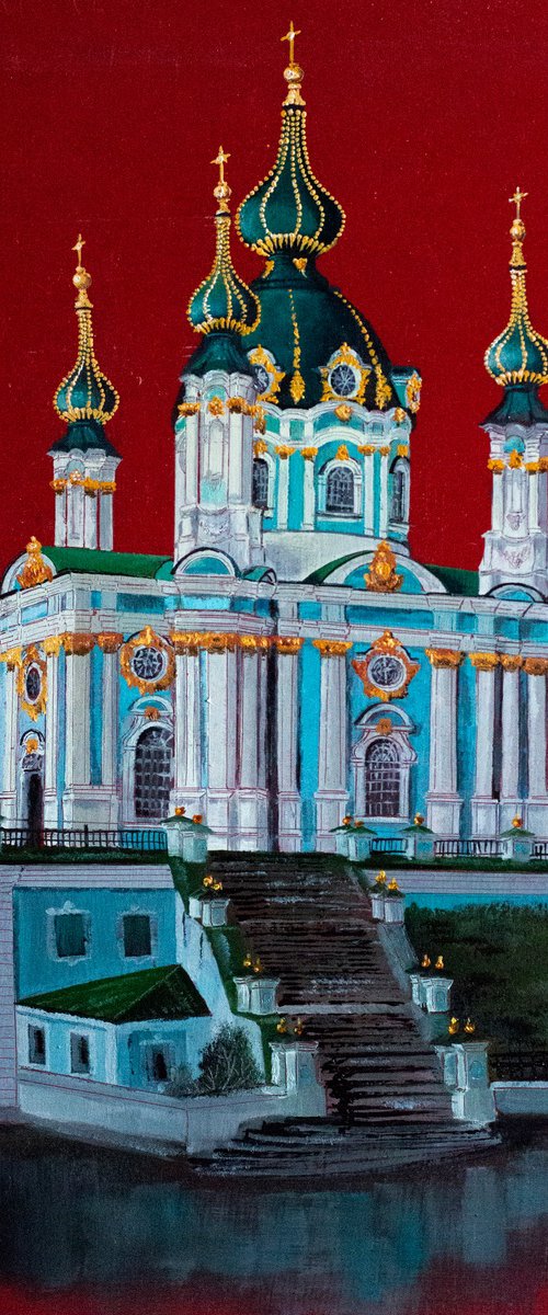 "St. Andrew's Church. KYIV. UKRAINE" by Tetiana Tiplova