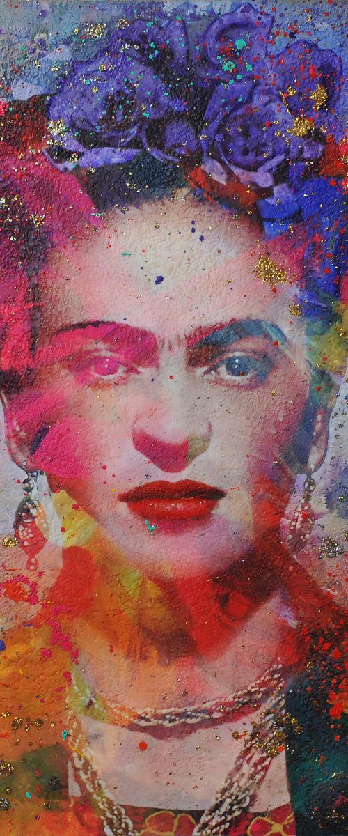 Frida Kahlo by Karin Vermeer