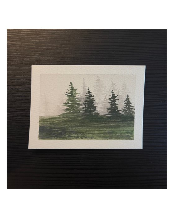 Waldlandschaft Part V - Miniature Art