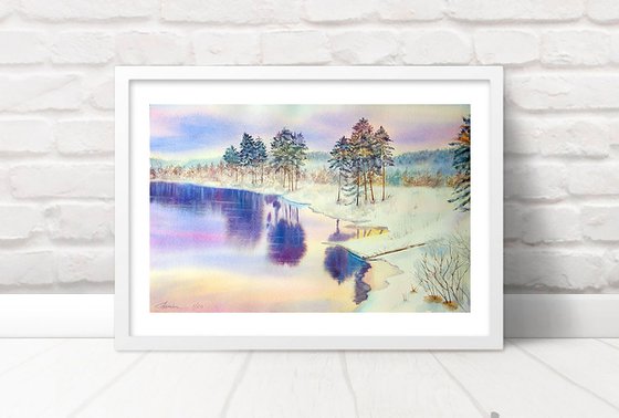 Winter lake