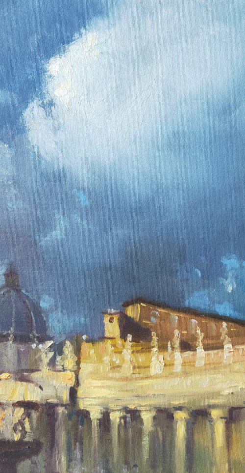 "Piazza San Pietro ,Rome " by Olga Tsarkova by Olga Tsarkova