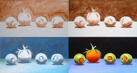 Olives cherries