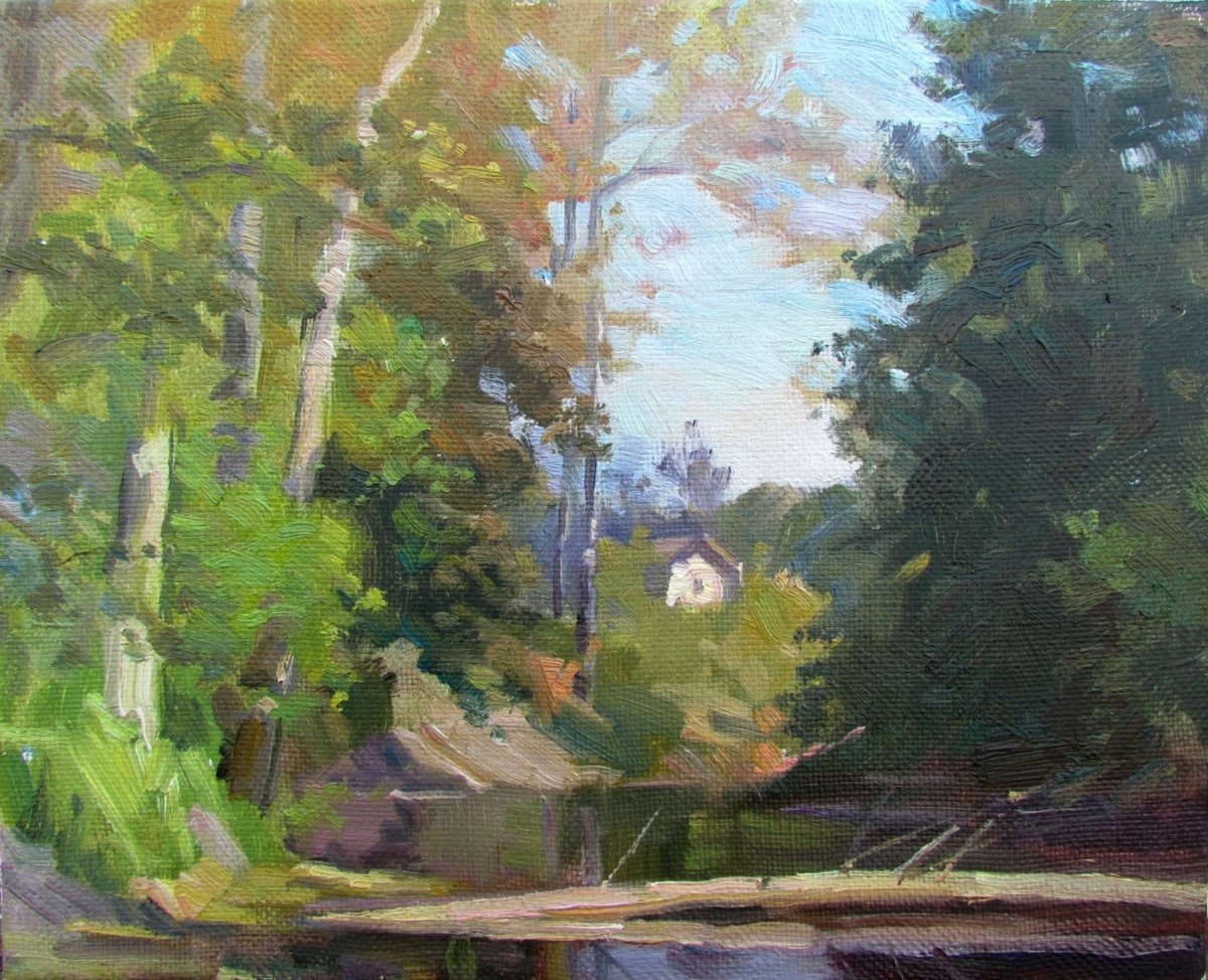 Fine Day By Viktoriia Pidvarchan, 12 X 10, Artwork For Sale On Artfinder