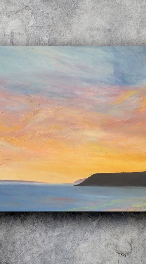 Sunset Seascape by Michael Nicholson