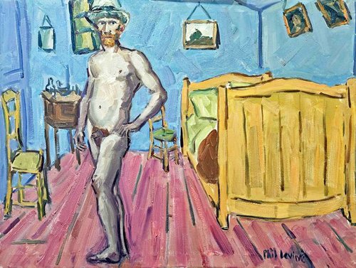 Van Gogh's Bedroom in Arles by Philip Levine
