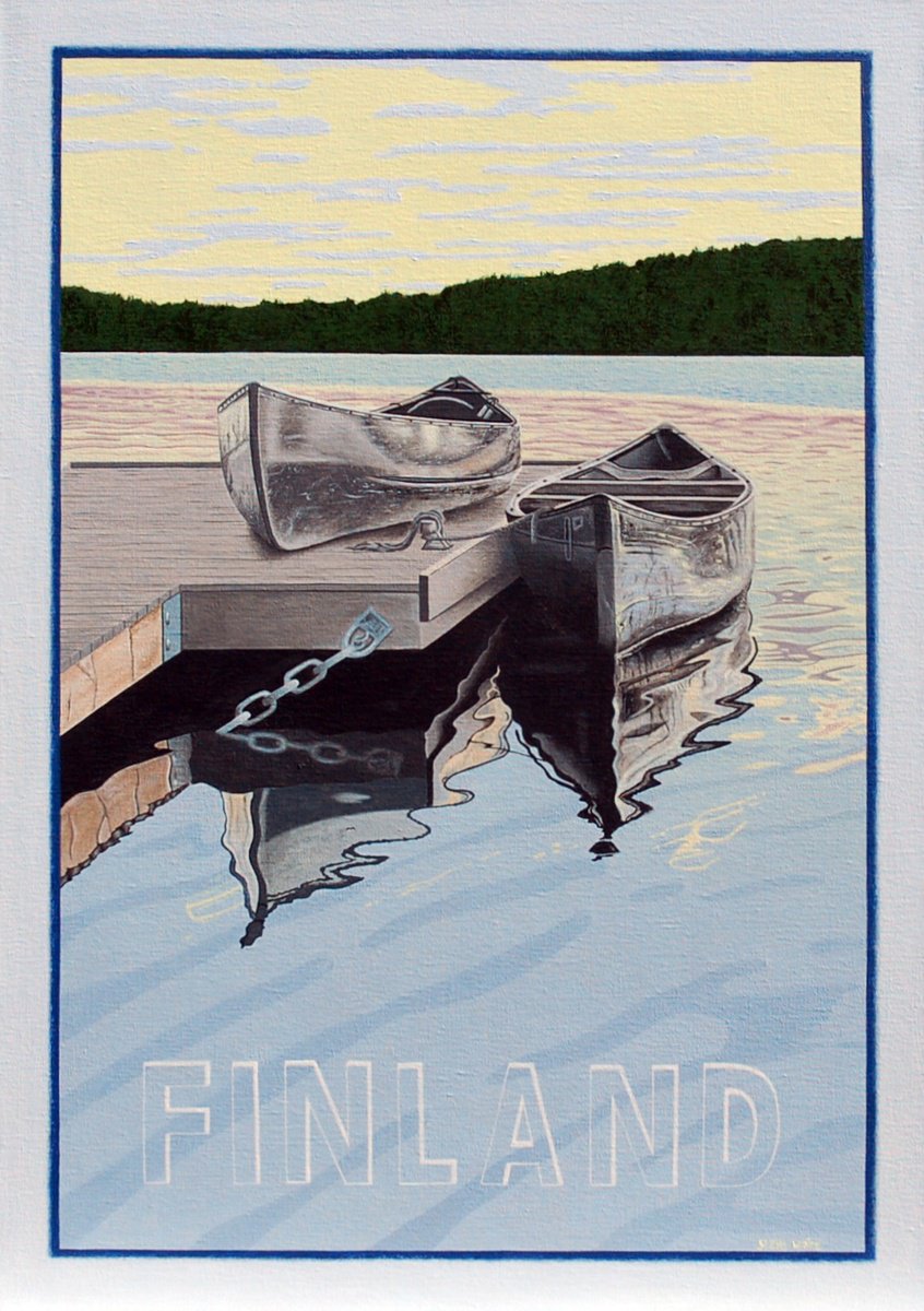 Finland By Steve White, 28 X 39, Artwork For Sale On Artfinder