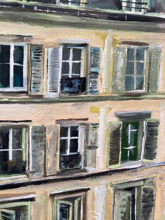 Buildings In Montmartre, Paris