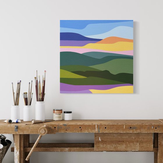 Over the Lavender Fields