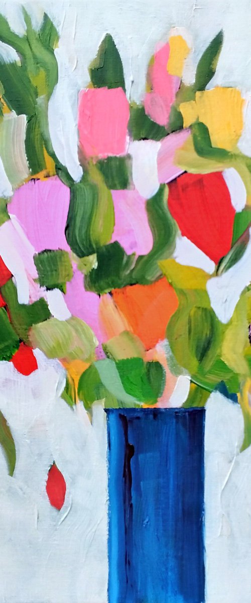 Tulips from the Garden II by Jan Rippingham