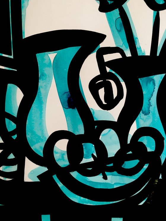 Still Life in Blue