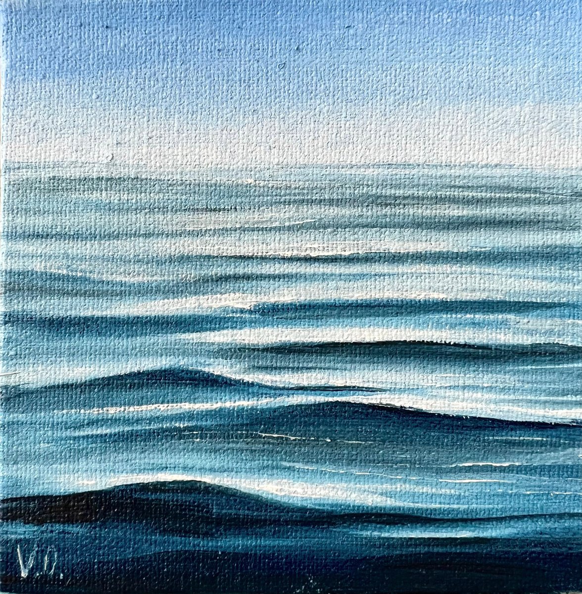 Mini ocean / 1 by Valeria Ocean