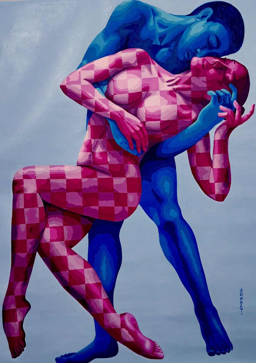 Dancing Couple 3 by Sonaly Gandhi